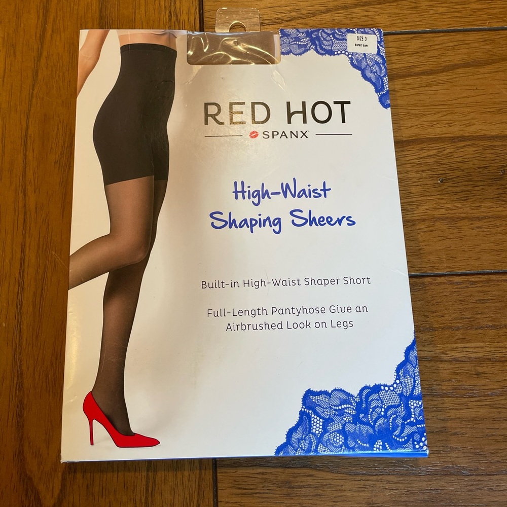 Spanx high-waist shaping pantyhose
